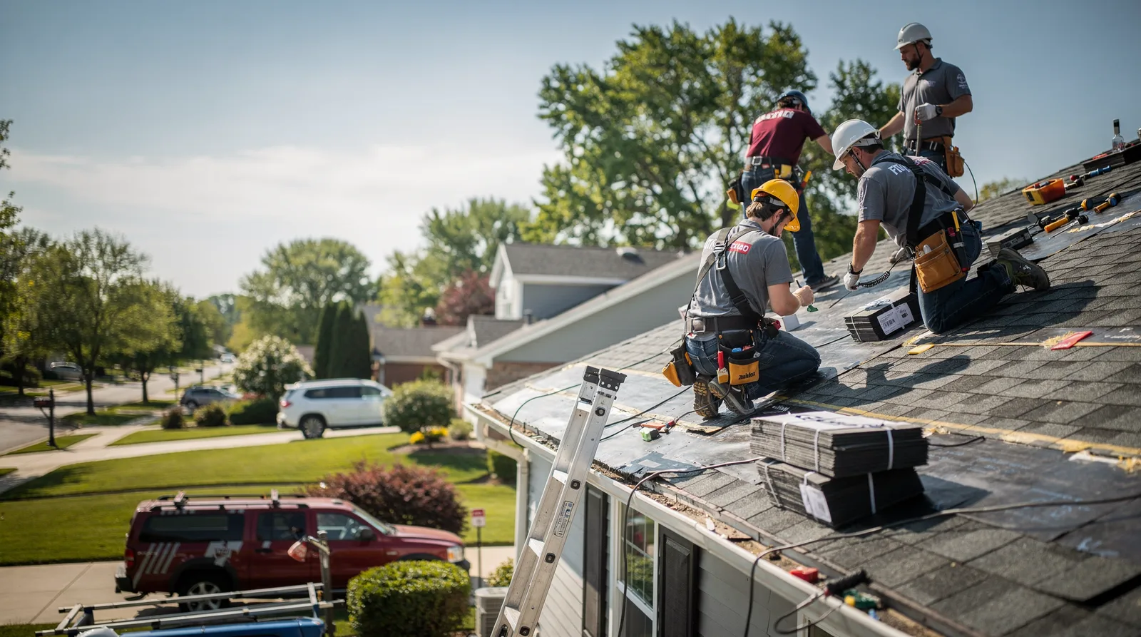 Roof Repair in Sarona, WI around you